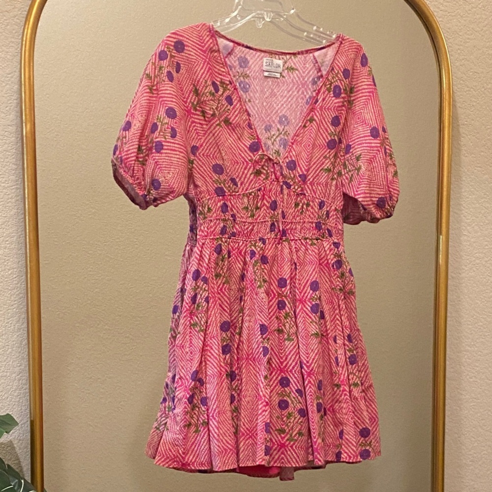 SAYLOR Rollo Mini Dress Size S - Picture 4 of 10